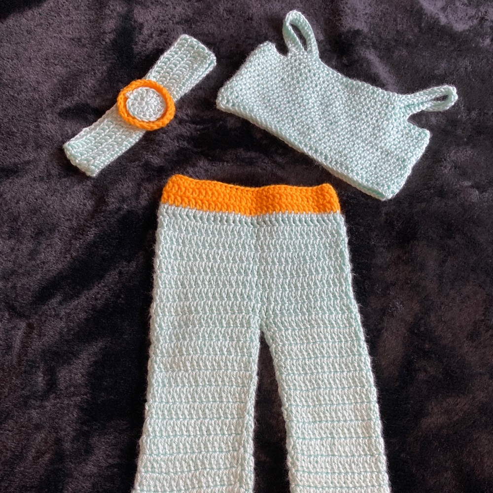 Princess Jasmine crochet costume